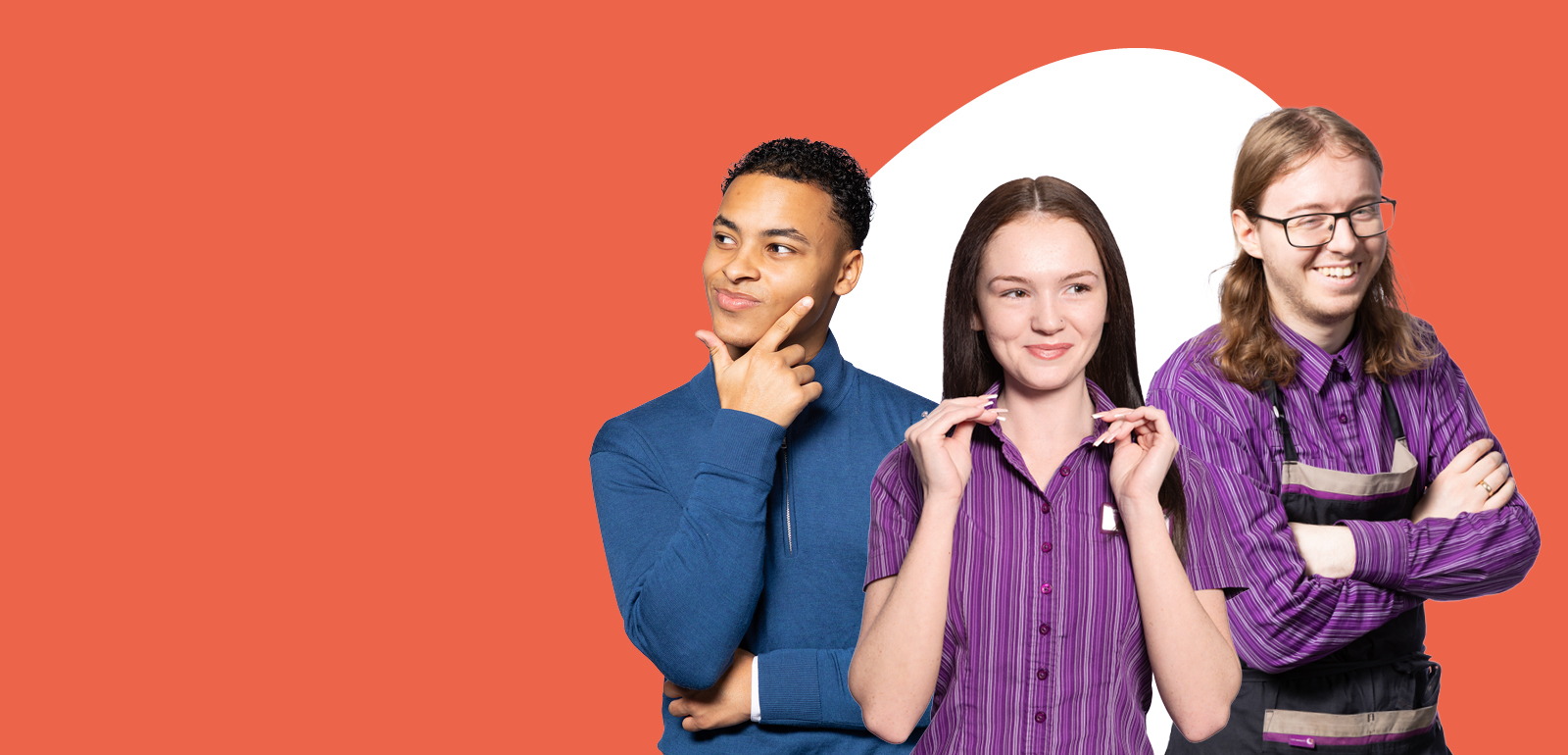 image of smiling young people in premier inn uniform